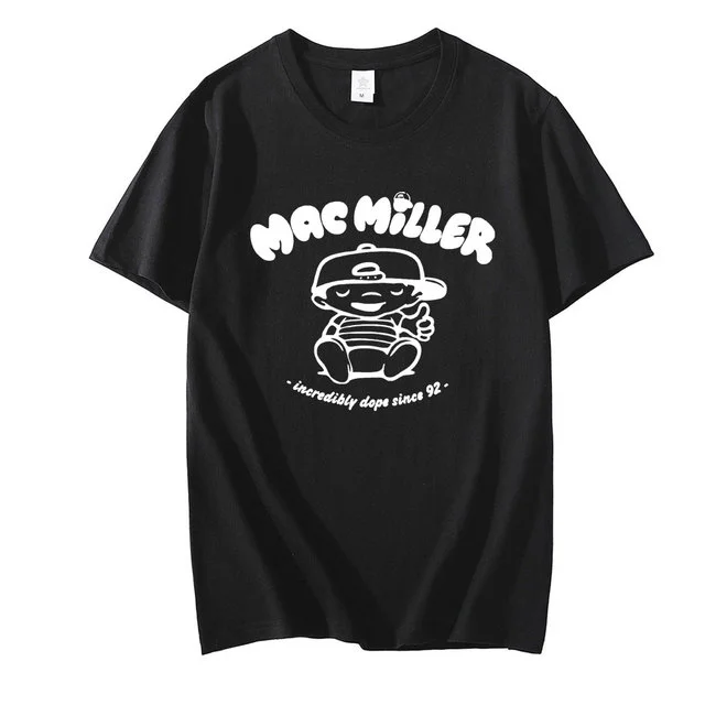 Mac Miller Oversized Fashion Short Sleeve T Shirt 1