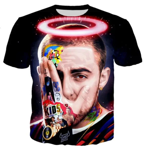Mac Miller New Fashion 3D Printed Streetwear Shirt 1