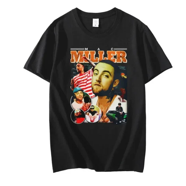 Mac Miller Album Circles Fashion Streetwear T-shirt 1