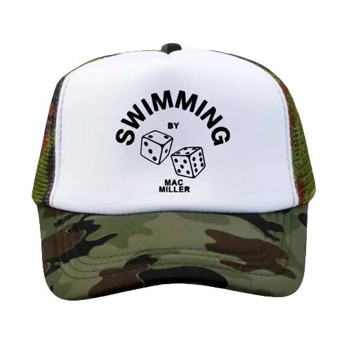 Mac Miller Dad Hat Swimming Print Hat